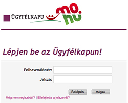 ügyfélkapu